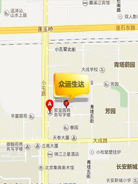 北京众运生达科技有限公司地图