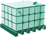 玻璃钢SMC组合式水箱